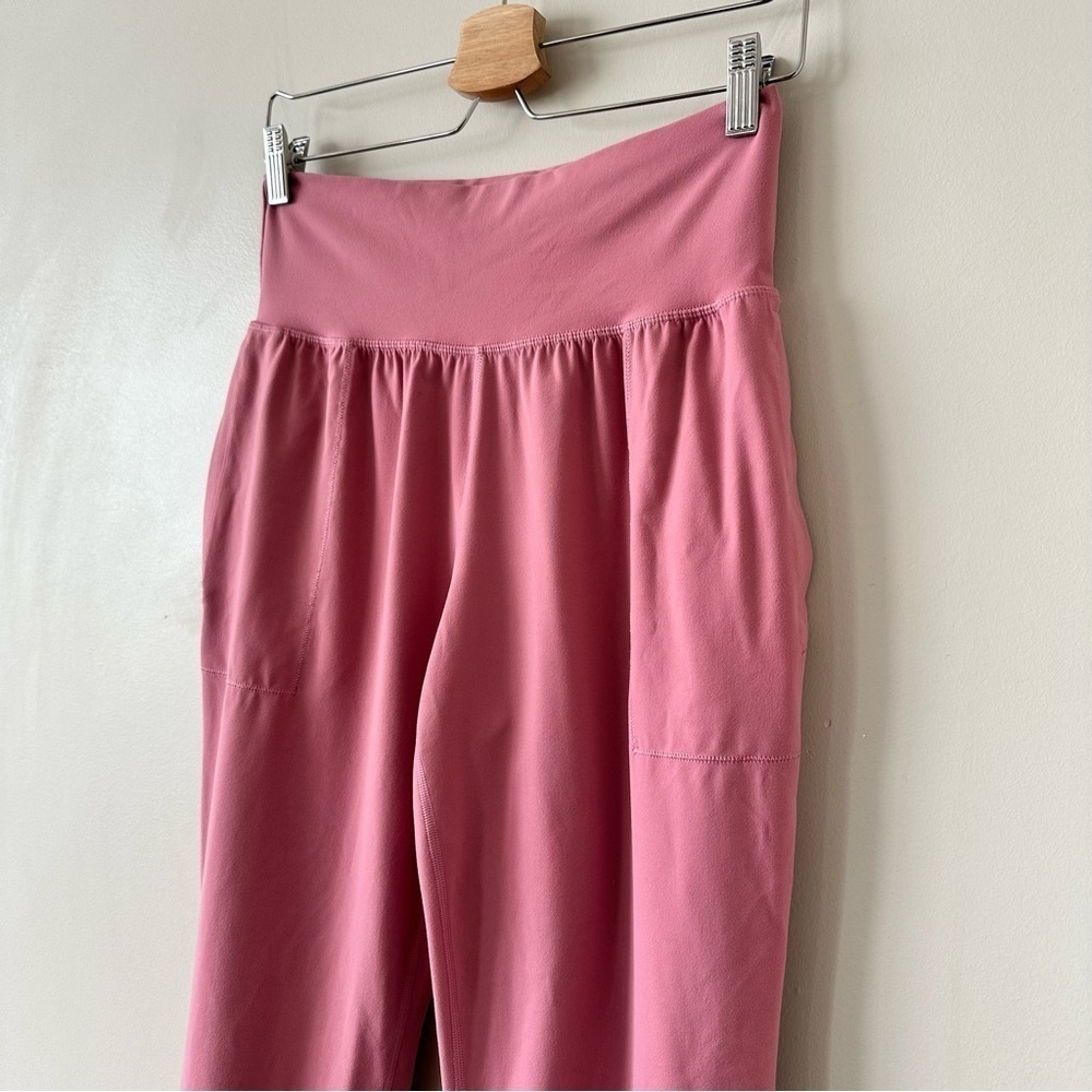 ATHLETA-SALUTATION HIGH RISE JOGGER-In Rose Pink (Size:Medium Petite) - Picture 7 of 12